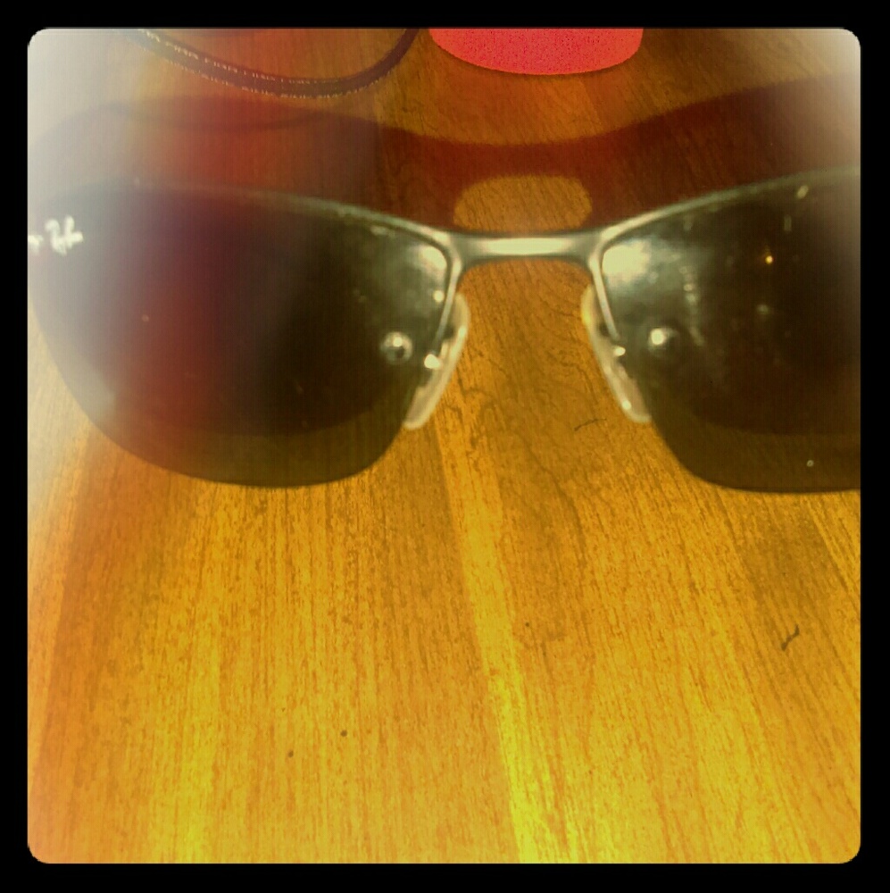 RayBan sun glasses worn one summer